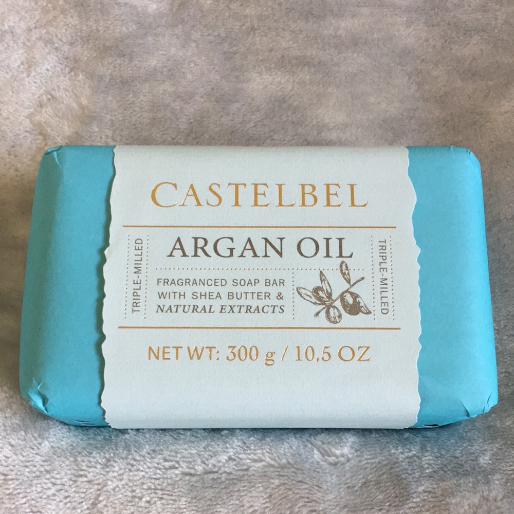 Castelbel Scented Luxury Argan Oil Tripple Milled Shea Butter SoapBar 10.59ozNWT